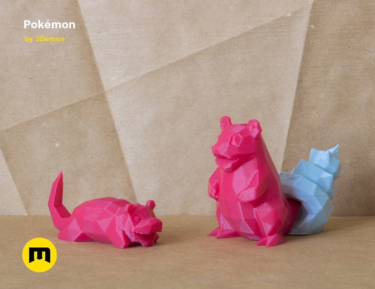 Low Poly Pokemon Collection Gen 1  Low-poly 3D model_39