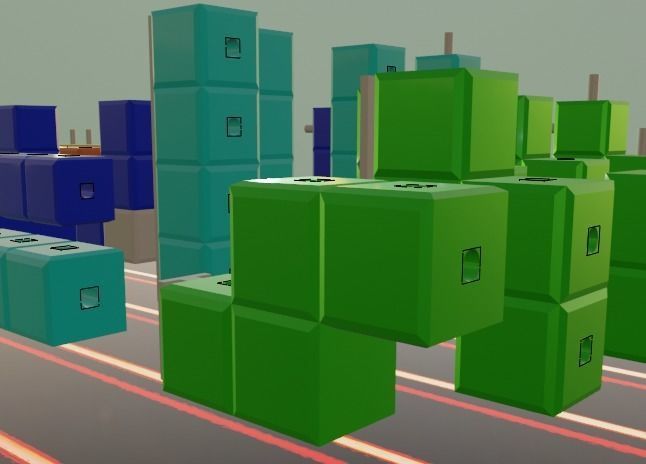 Tetris Didactic game 3D print model_1