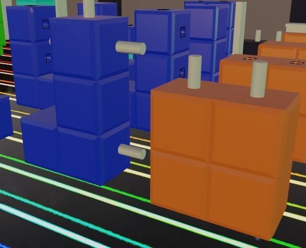 Tetris Didactic game 3D print model_2