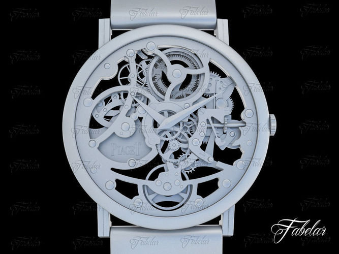 Watch mechanism 19 no textures 3D model