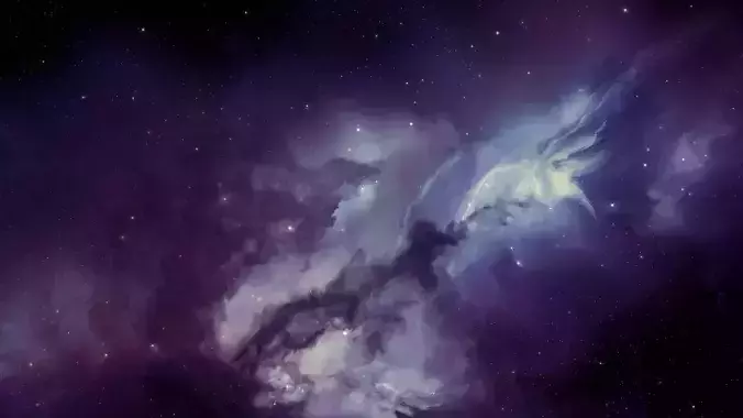 bnghfhfg nebula in space