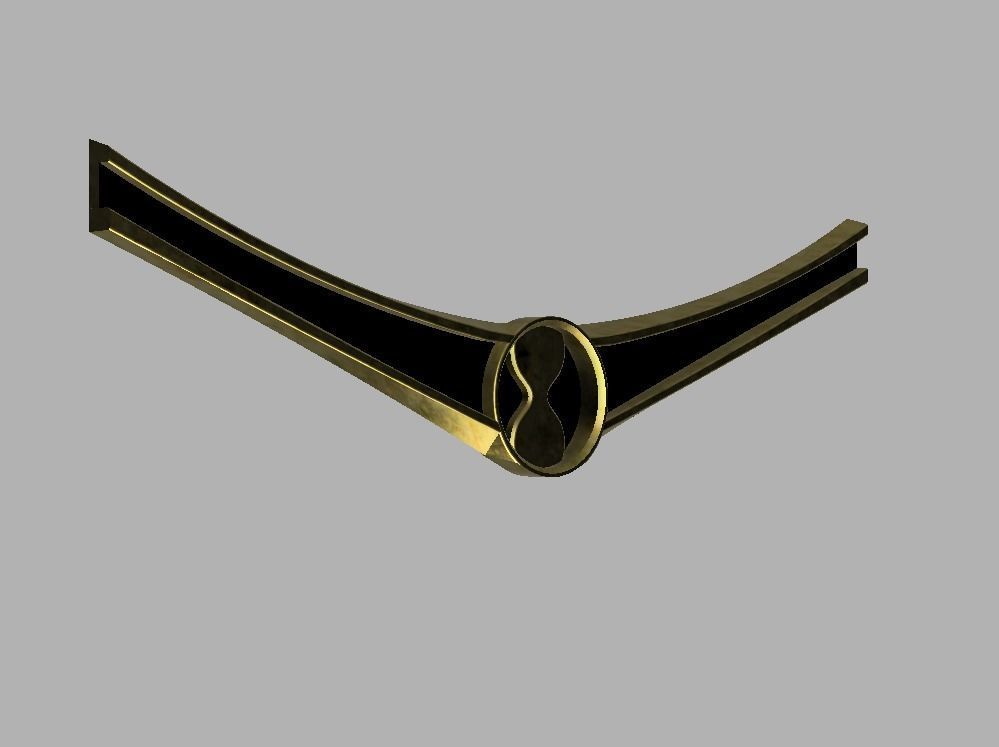 Hour Man Belt from Star Girl 3D print model_1