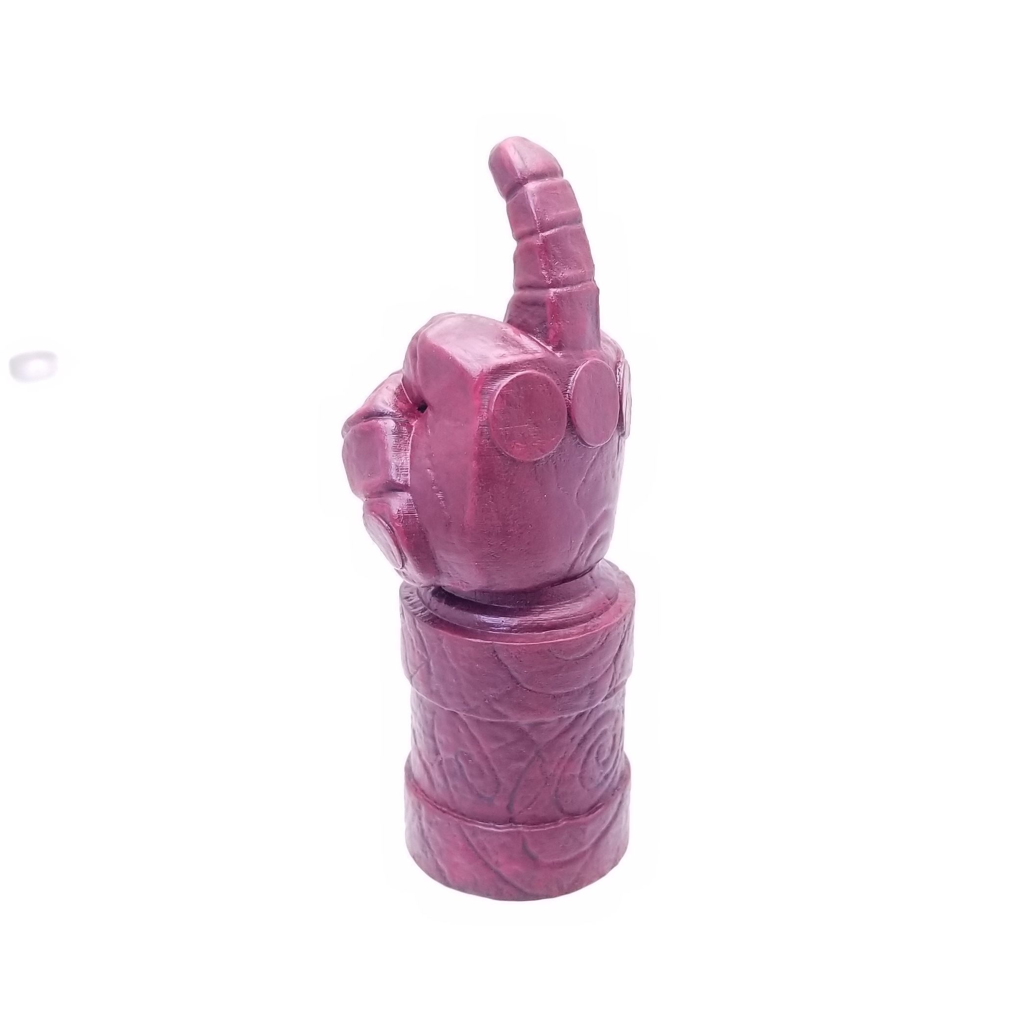 Hellboy Middle Finger of Doom Right Hand of Doom 3D print model_9