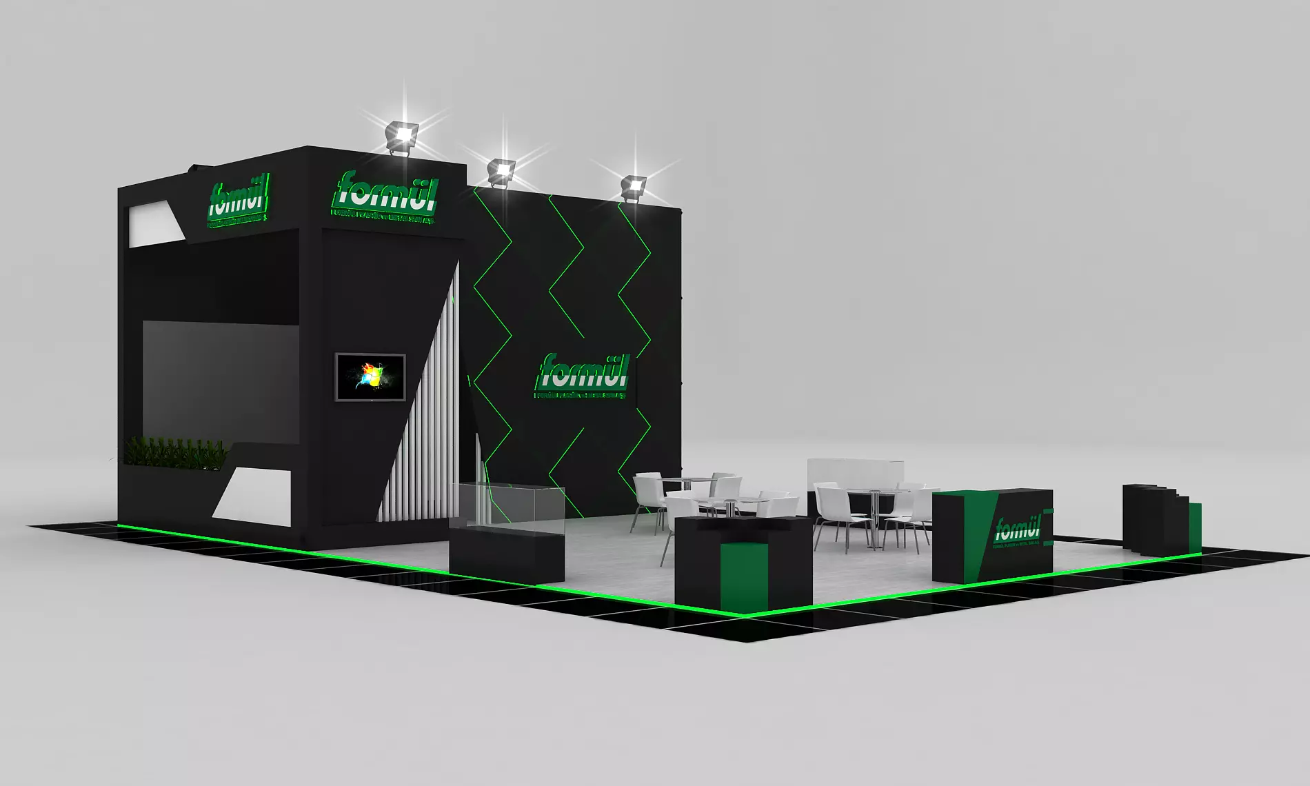 Forml Size 13 m x 8 m  Height 500 cm 3D model_0