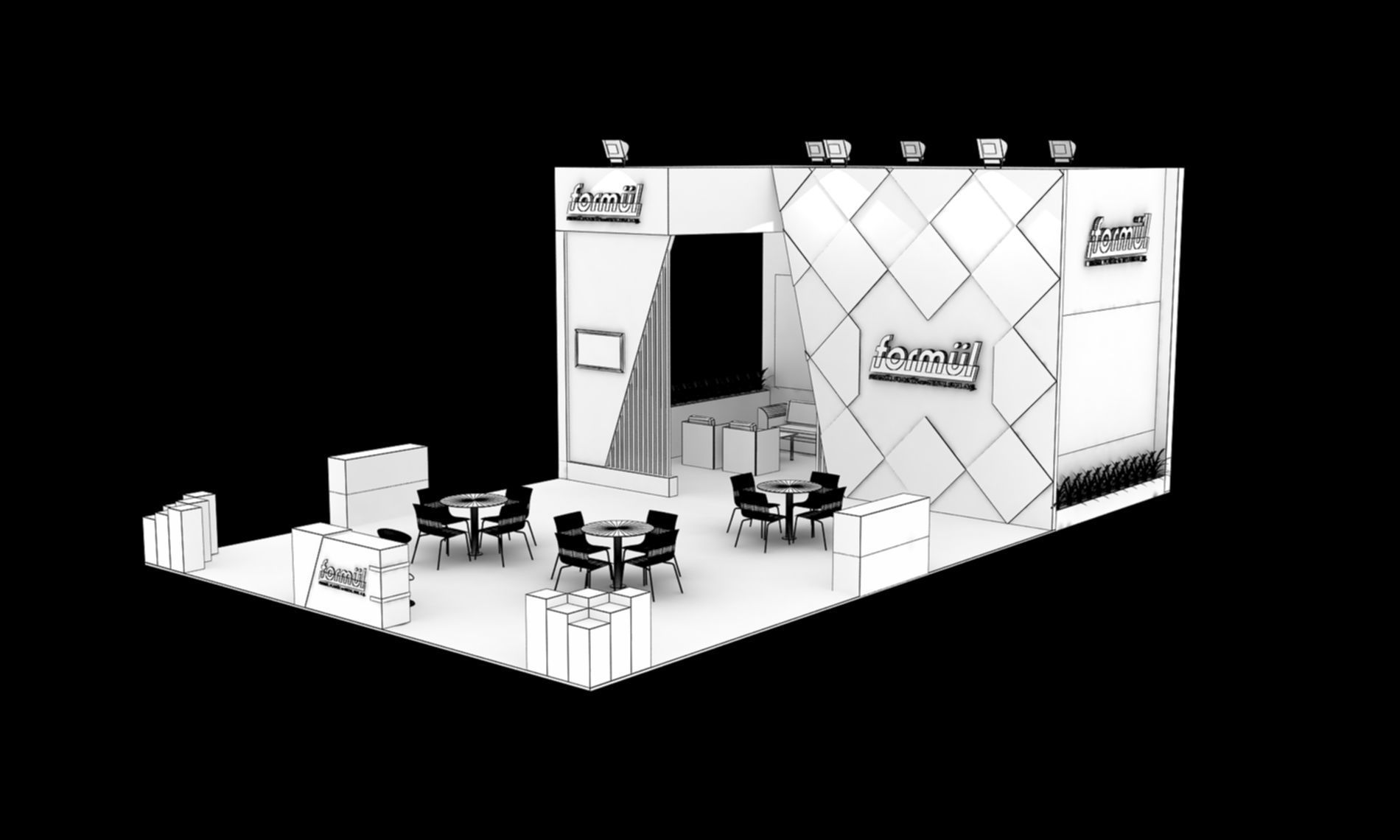 Forml Size 13 m x 8 m  Height 500 cm 3D model_6