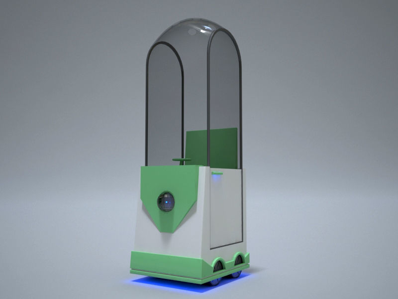 COVID19 Moto 3D model_5