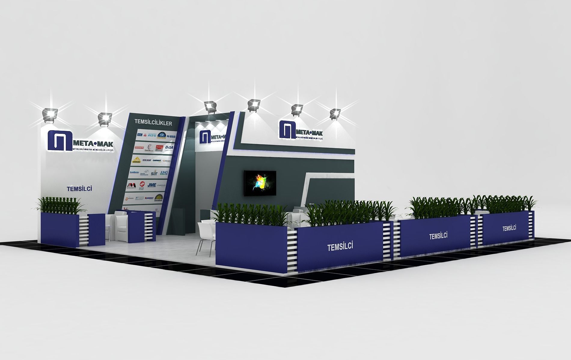 MTM Size 11 m x 10 m Height 400 cm 3D model_1