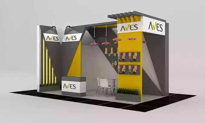 Avs Size 6 m x 3 m  Height 350 cm 3D model