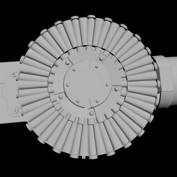 Lewis Gun 01 3D model_38