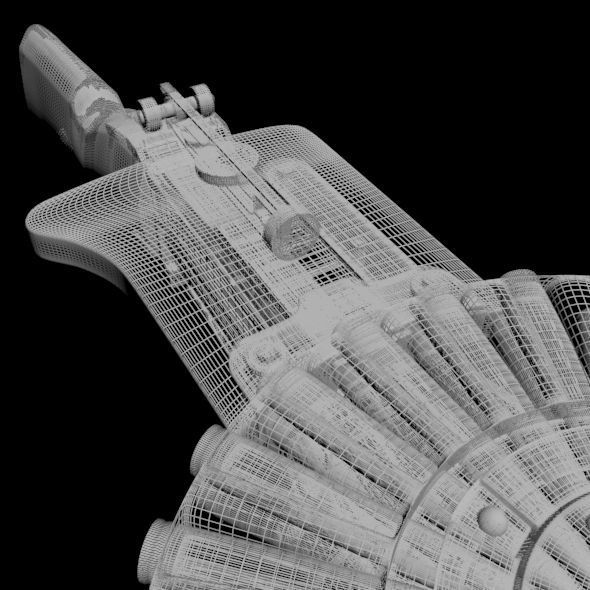 Lewis Gun 01 3D model_43