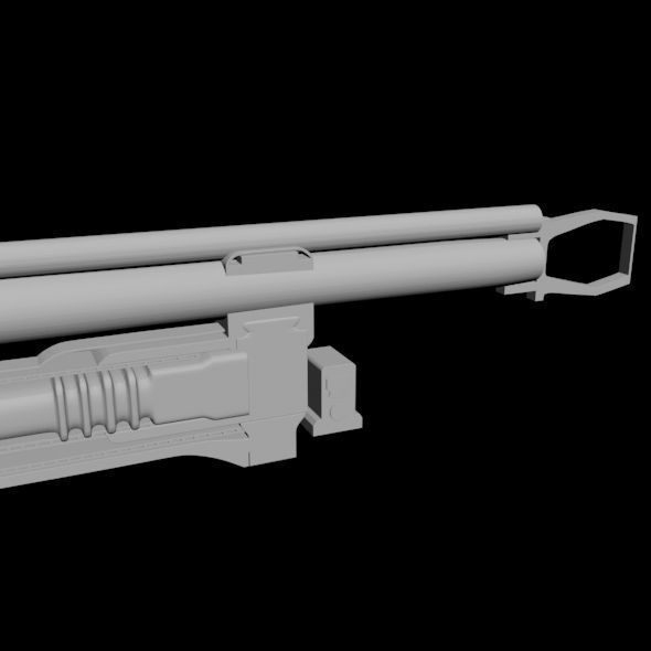 Lewis Gun 01 3D model_26