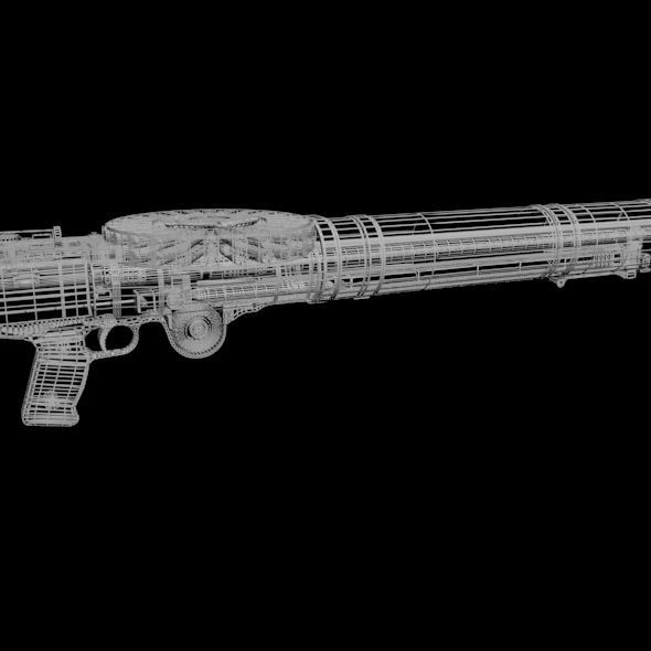 Lewis Gun 01 3D model_19