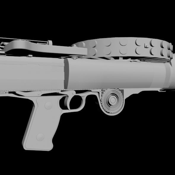 Lewis Gun 01 3D model_49