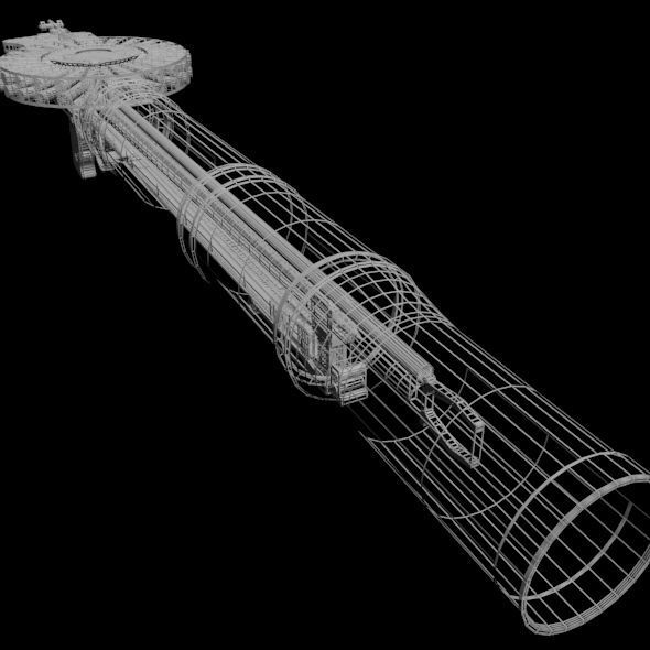Lewis Gun 01 3D model_17