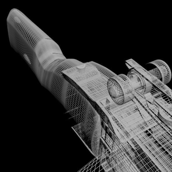 Lewis Gun 01 3D model_45