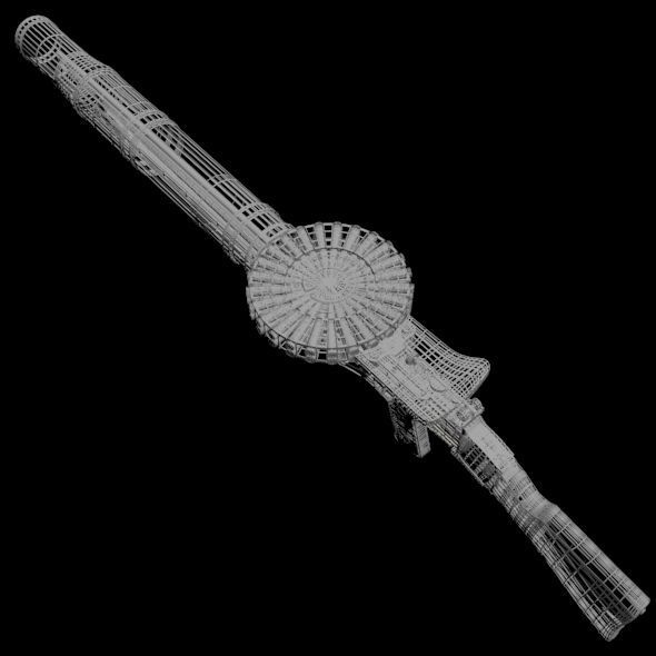 Lewis Gun 01 3D model_22