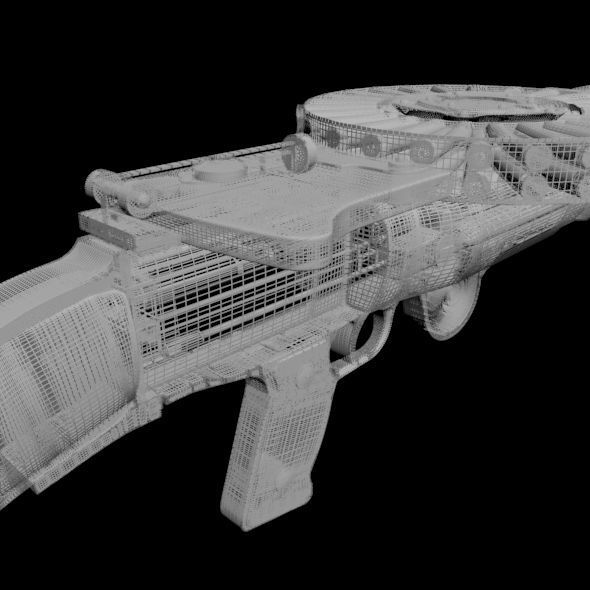 Lewis Gun 01 3D model_32