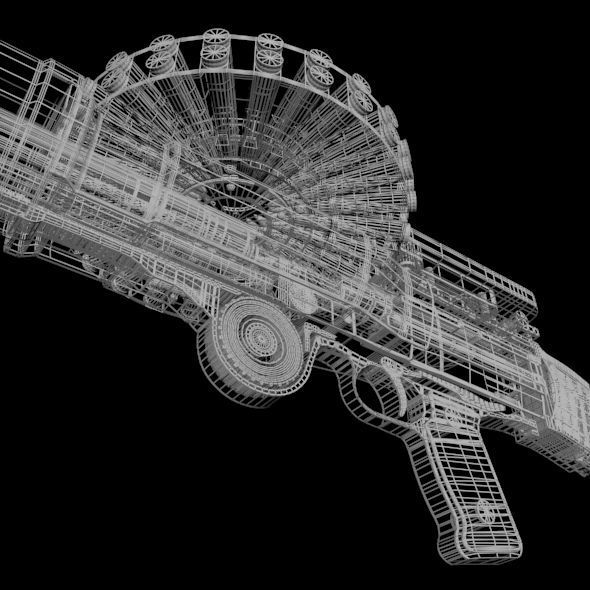 Lewis Gun 01 3D model_20