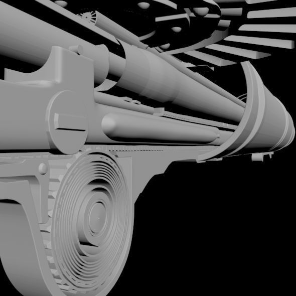 Lewis Gun 01 3D model_24
