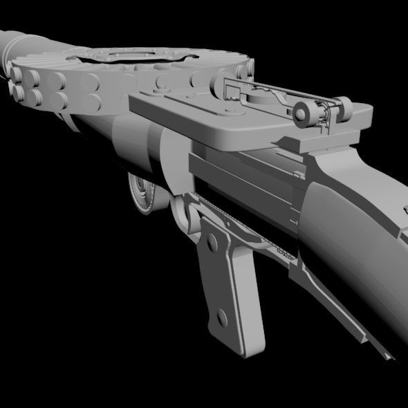 Lewis Gun 01 3D model_48