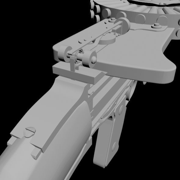 Lewis Gun 01 3D model_52