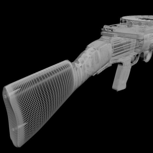 Lewis Gun 01 3D model_39