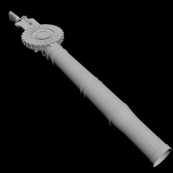 Lewis Gun 01 3D model_46