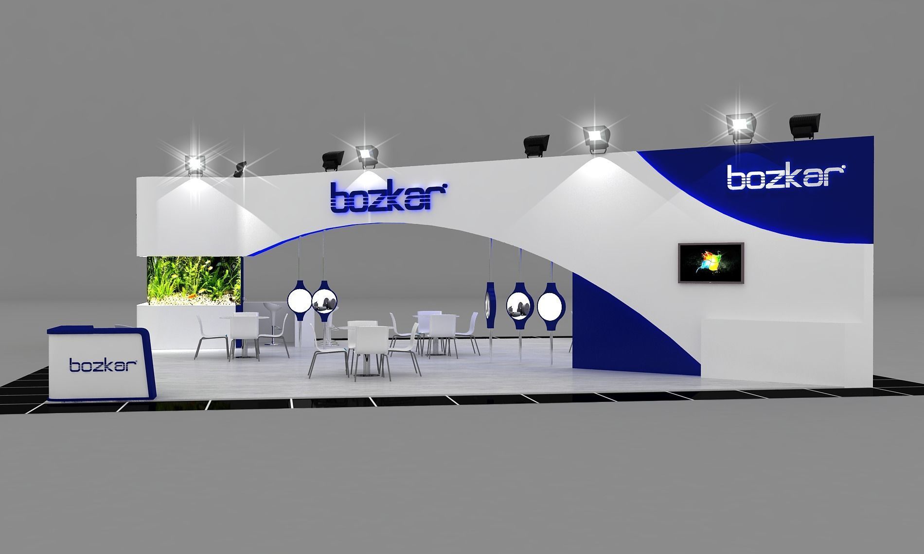 BZK Size 11 m x 11 m  Height 350 cm 3D model_6