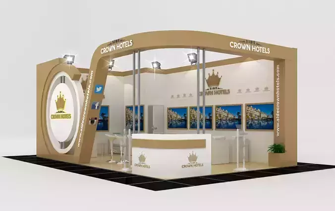 Side CRW Size 8 m x 5 m  Height 350 cm 