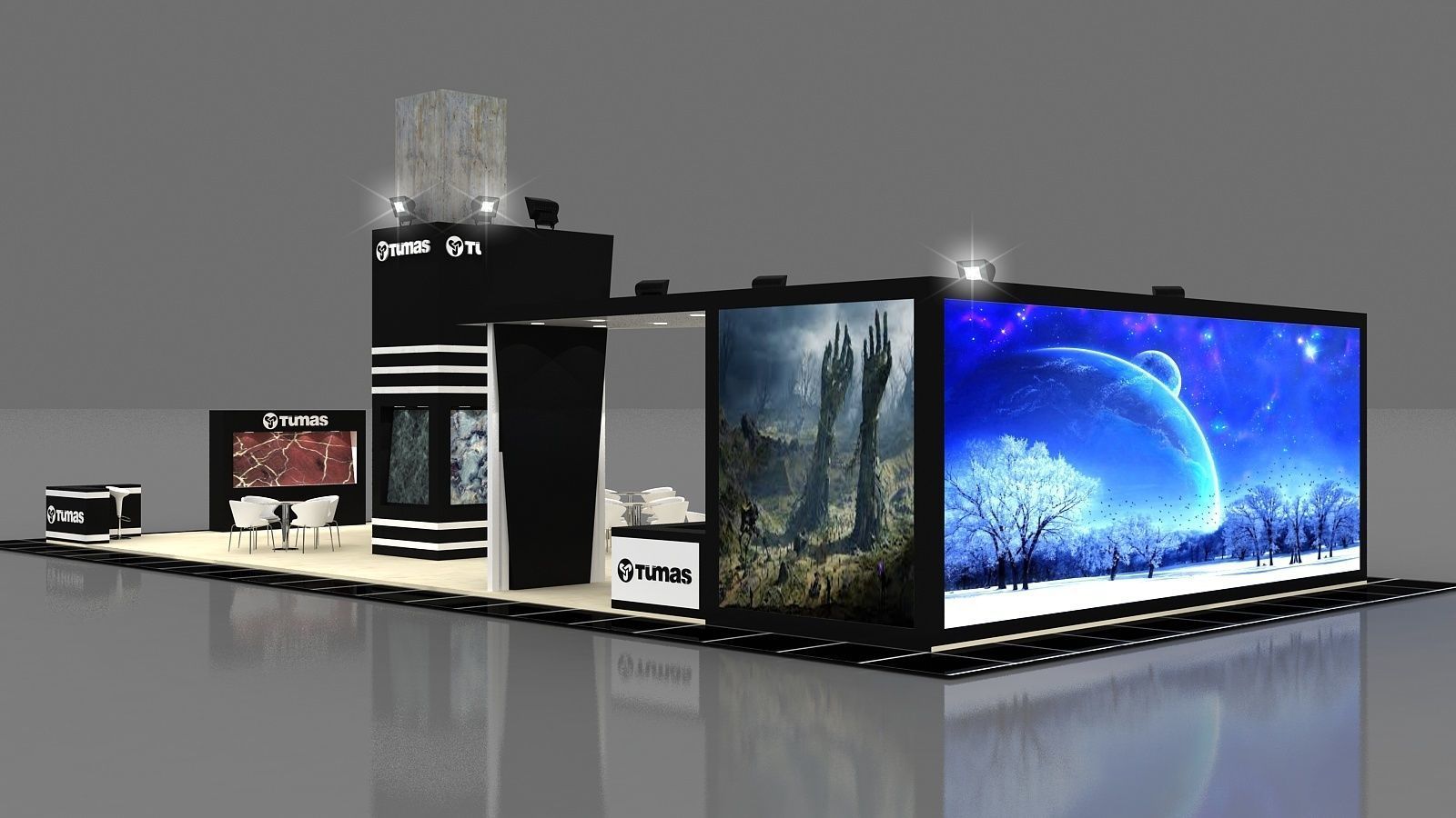 TMS Size 19 m x 9 m  Height 450 cm 3D model_5