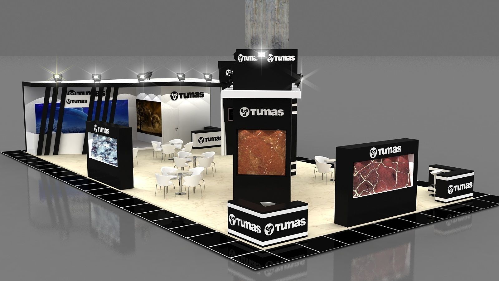 TMS Size 19 m x 9 m  Height 450 cm 3D model_1