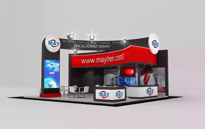 MYY Size 9 m x 78 m  Height 500 cm 3D model
