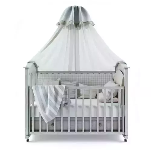 Childrens bed in a classic style
