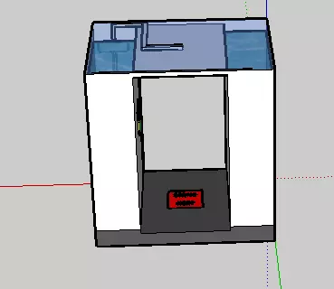Disinfectant Tunnel 3D model_0