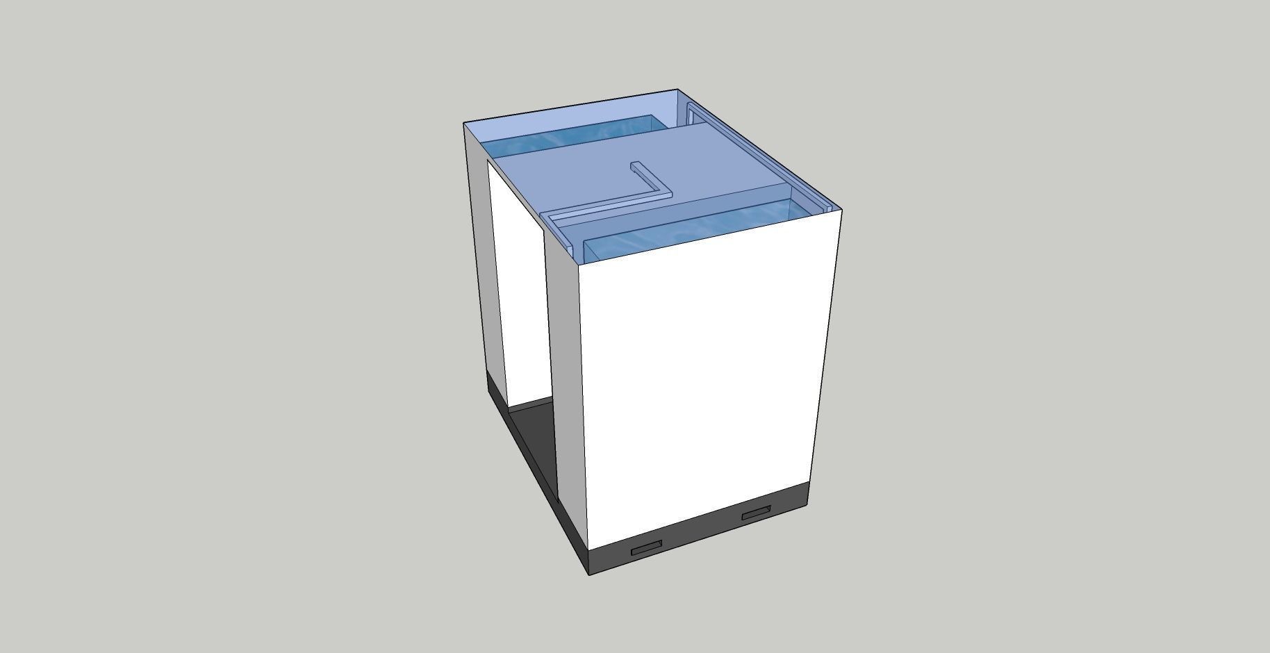 Disinfectant Tunnel 3D model_2