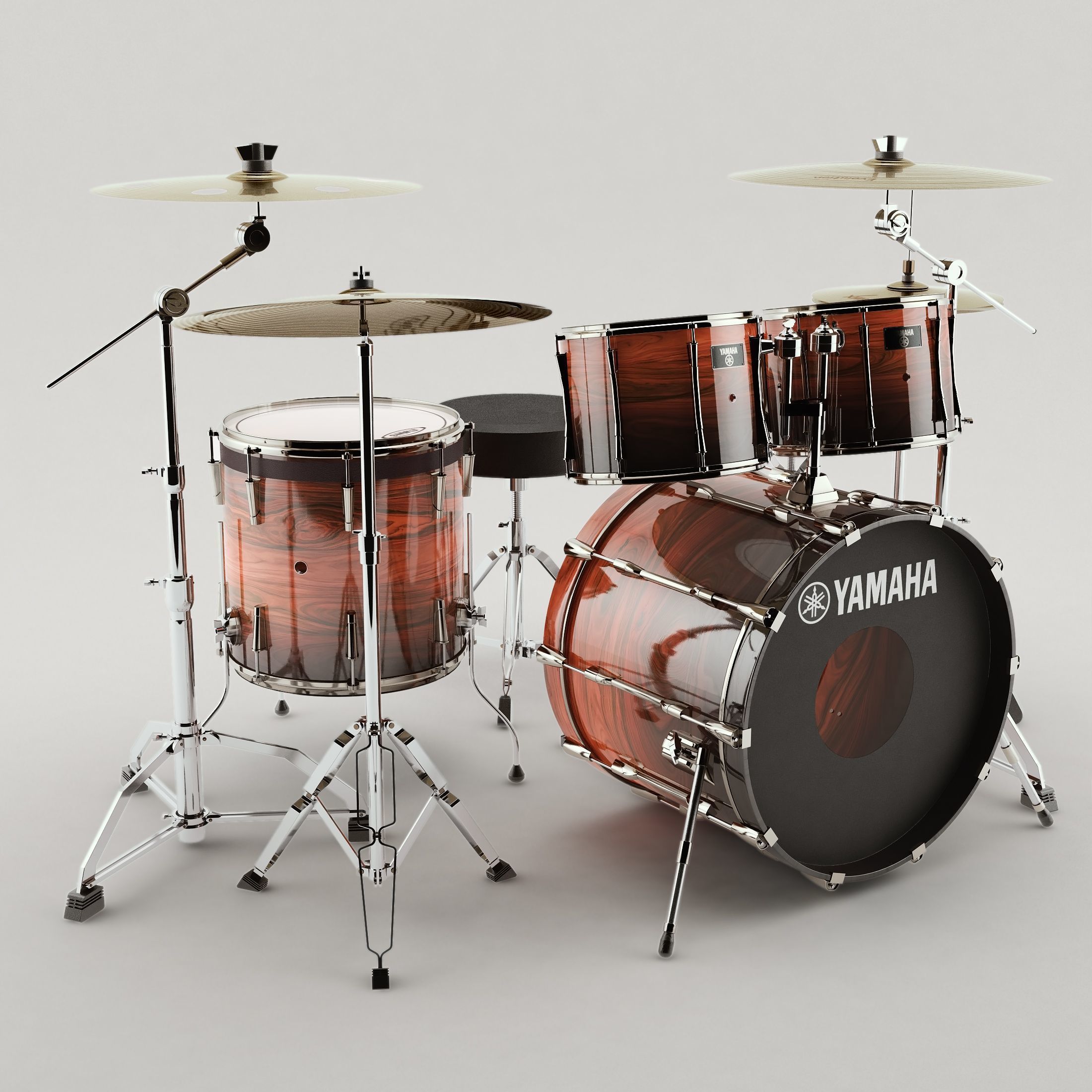 Yamaha recording custom 3D model_2