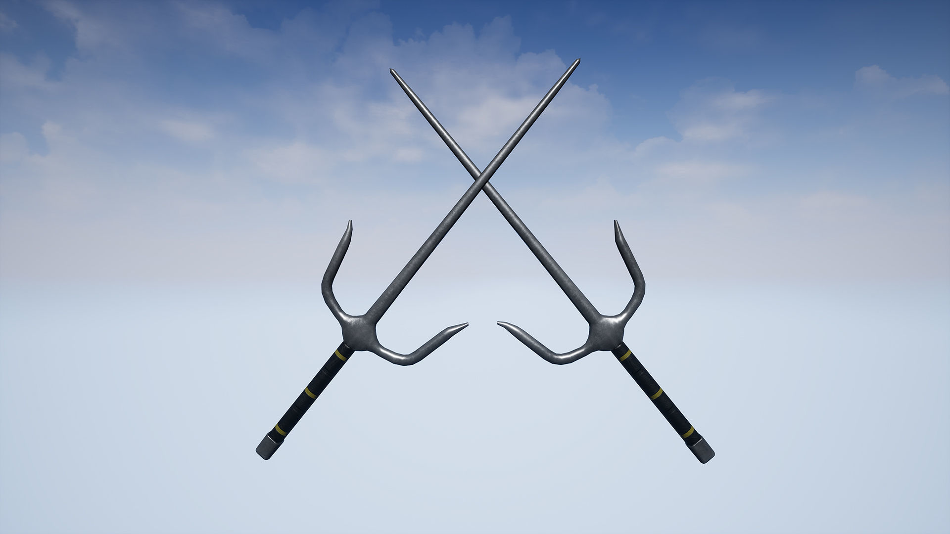 UE4 - Weapons Series - Japan Weapons - Mini Pack Low-poly 3D model_15