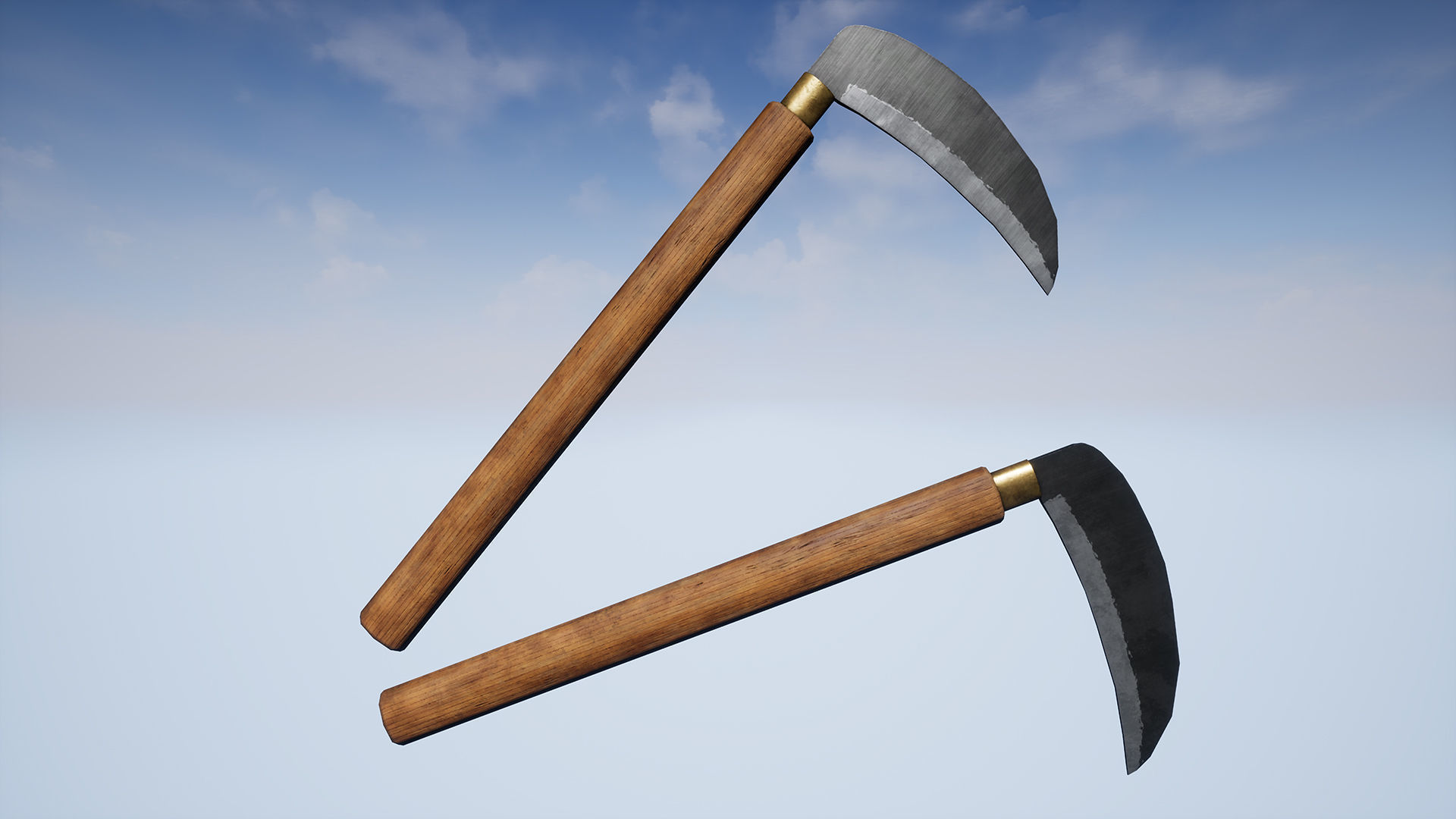 UE4 - Weapons Series - Japan Weapons - Mini Pack Low-poly 3D model_7