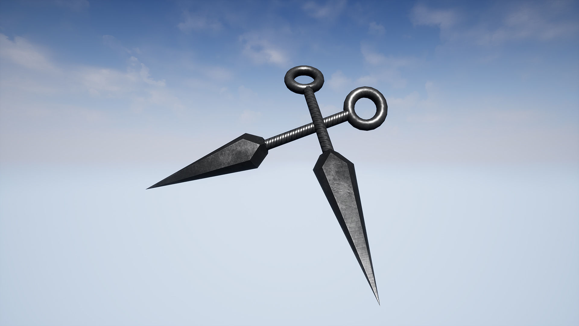 UE4 - Weapons Series - Japan Weapons - Mini Pack Low-poly 3D model_4