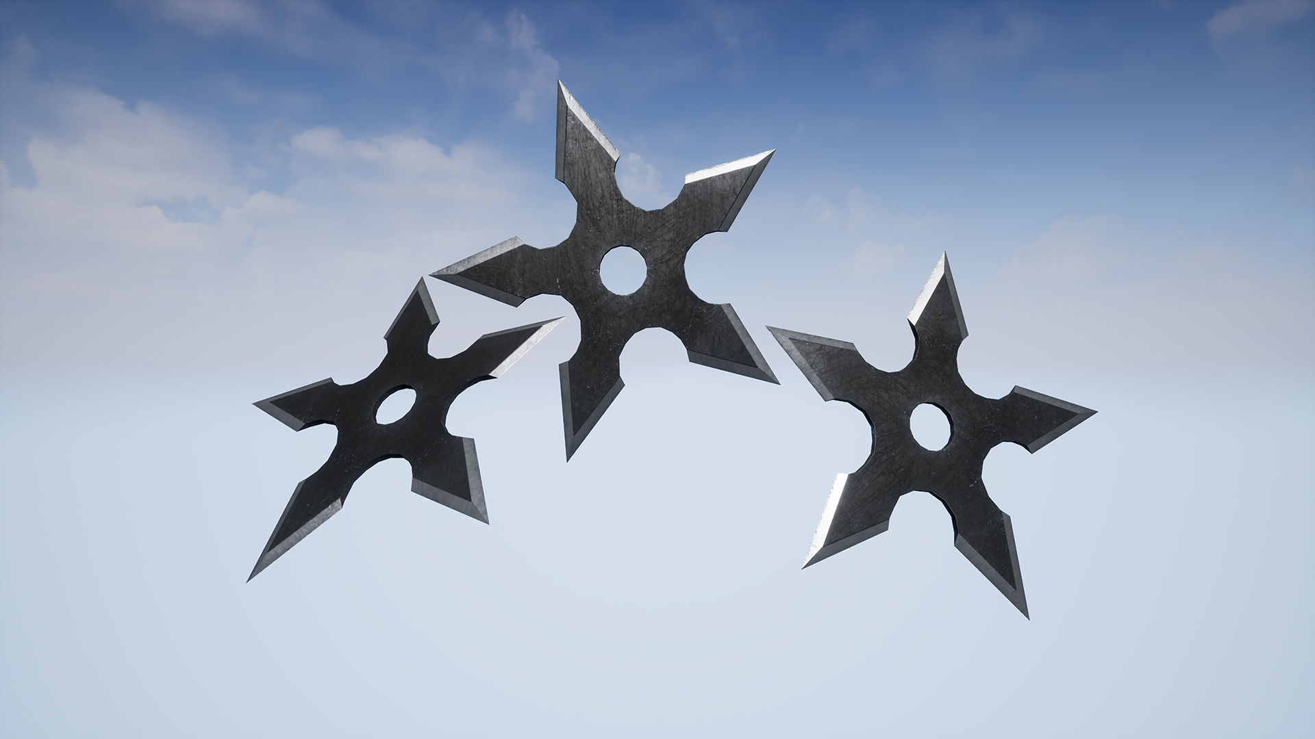 UE4 - Weapons Series - Japan Weapons - Mini Pack Low-poly 3D model_14