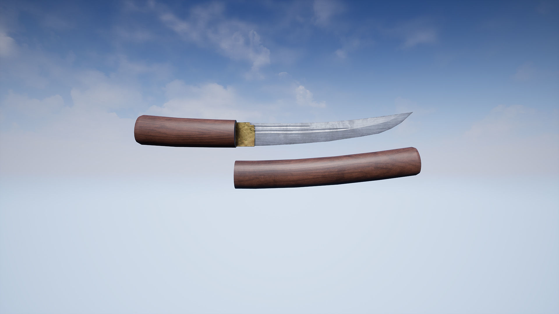 UE4 - Weapons Series - Japan Weapons - Mini Pack Low-poly 3D model_13