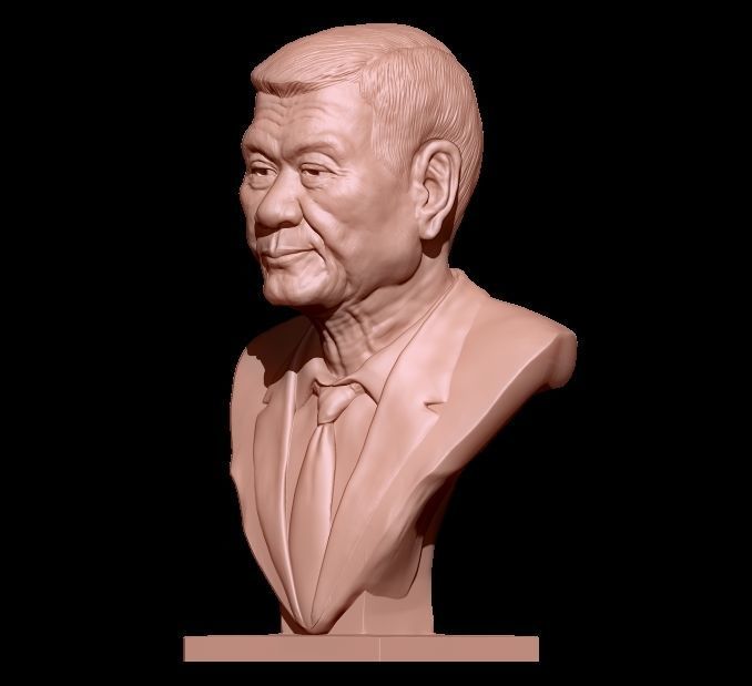 President of Philippines 3D print model_1