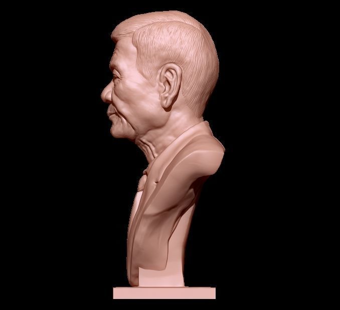 President of Philippines 3D print model_2