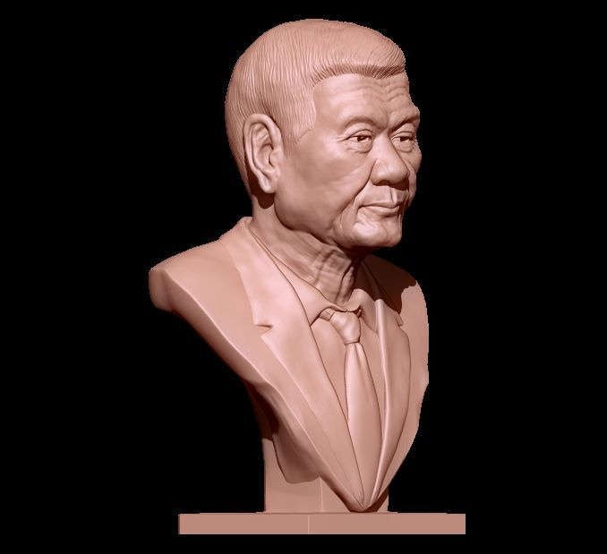 President of Philippines 3D print model_7