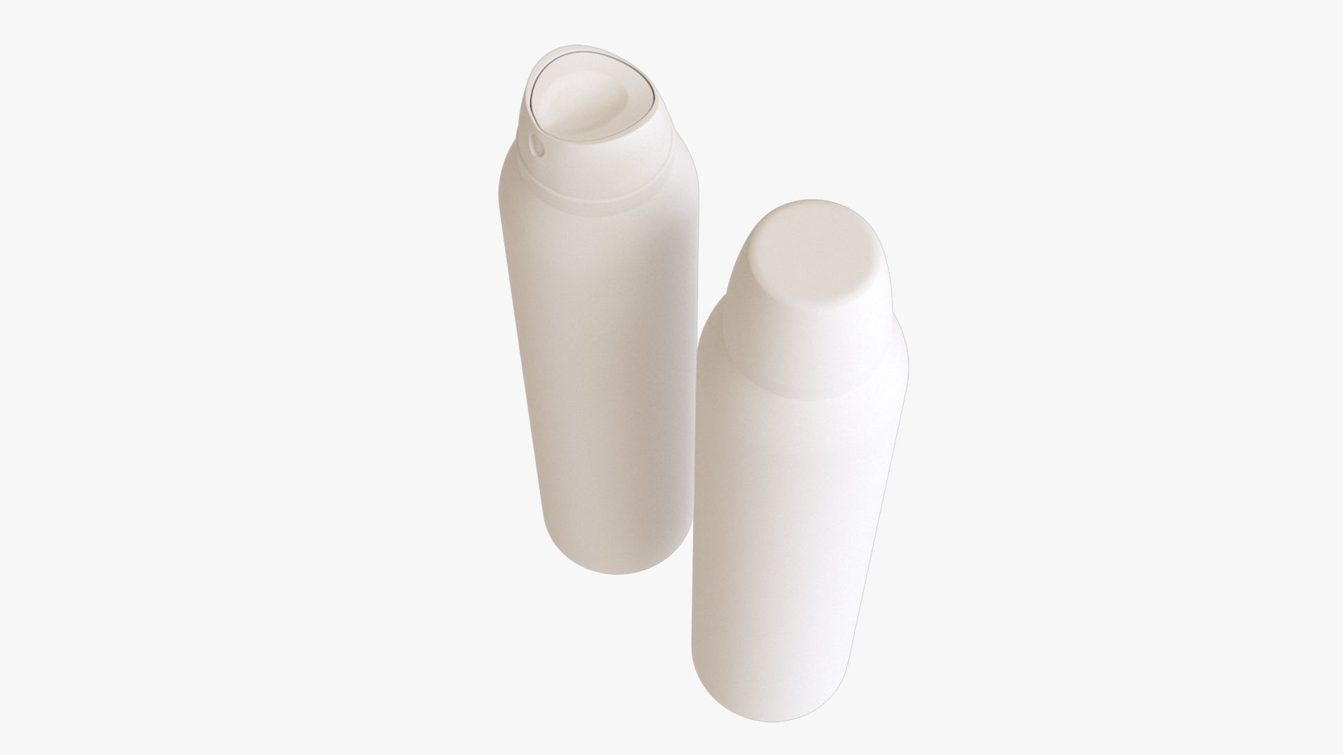 Deodorant Can Low-poly 3D model_14