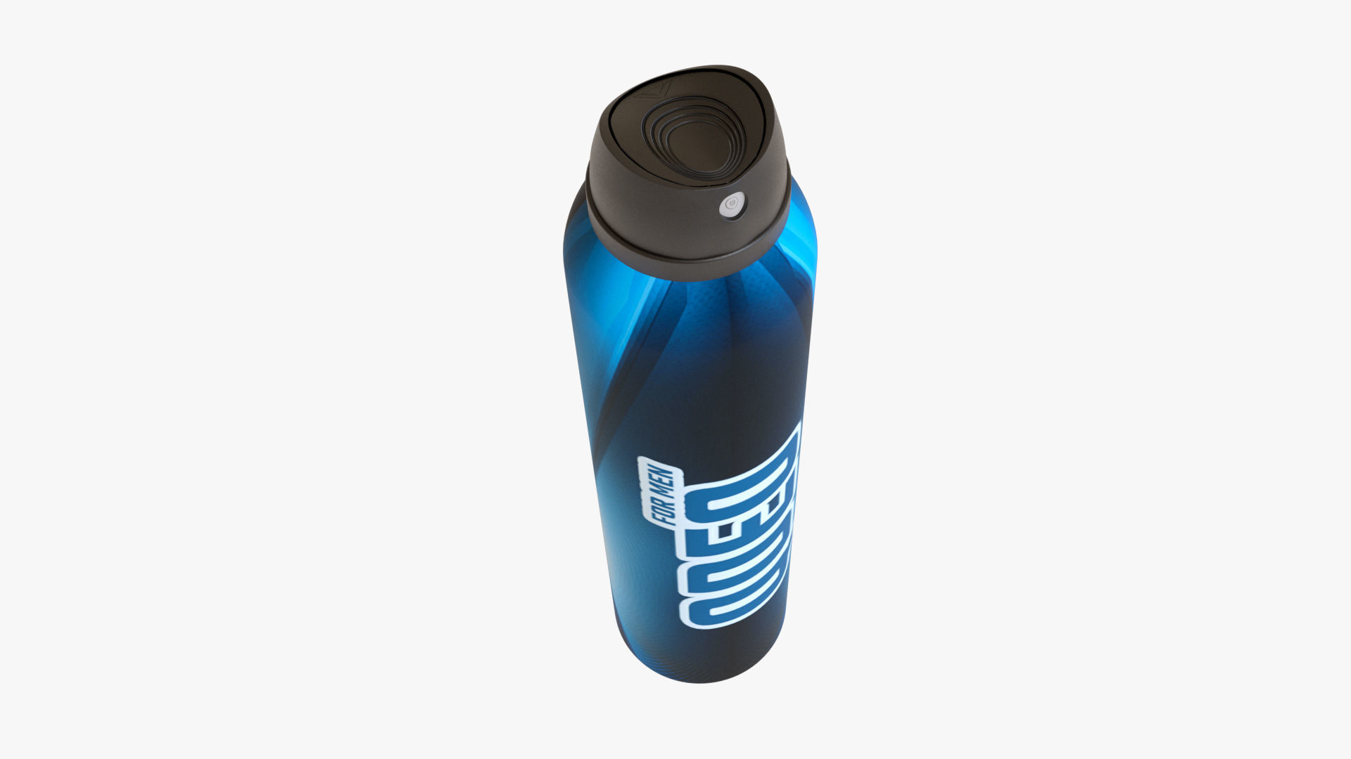 Deodorant Can Low-poly 3D model_11