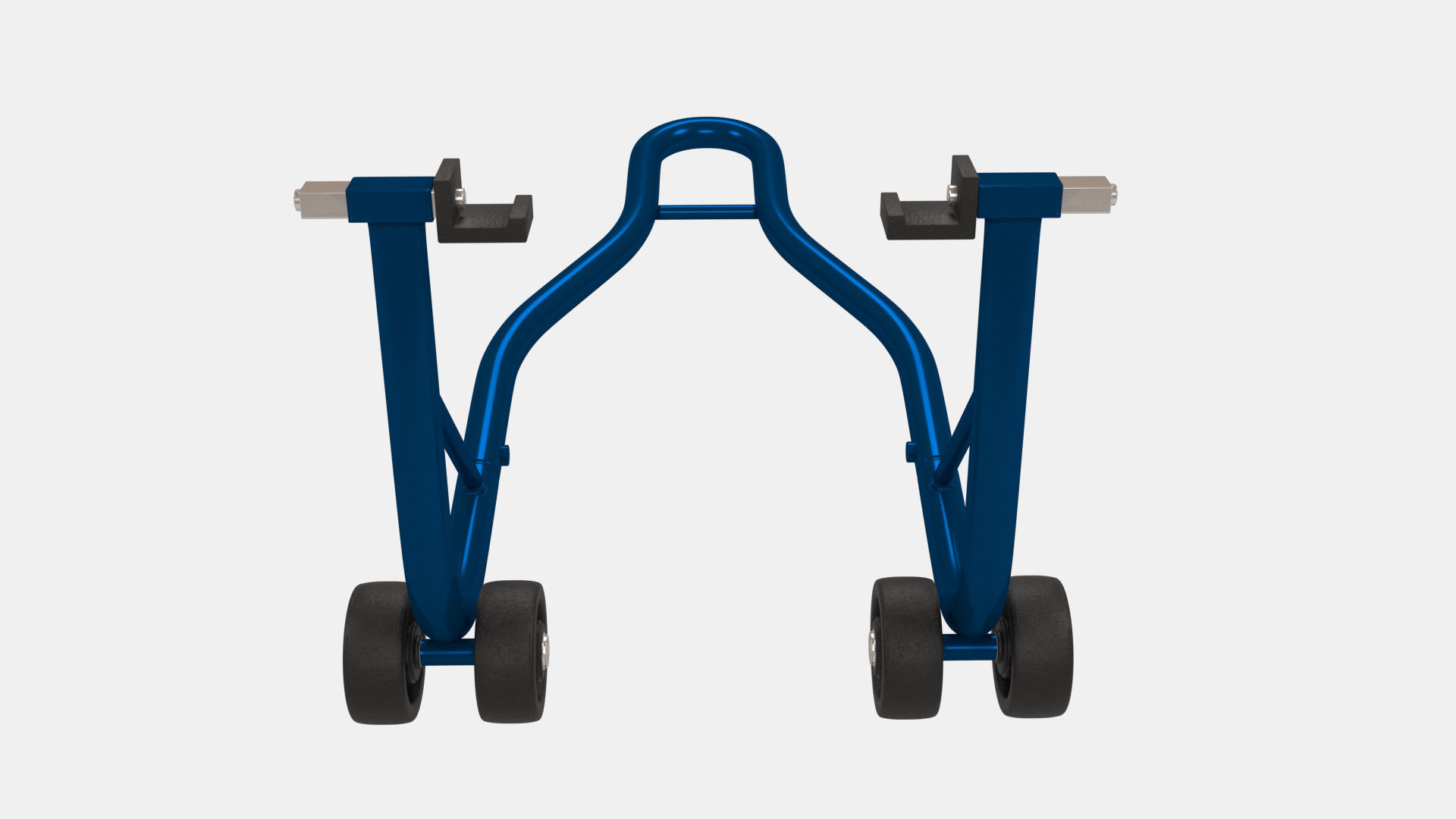 Paddock Stand Low-poly 3D model_9