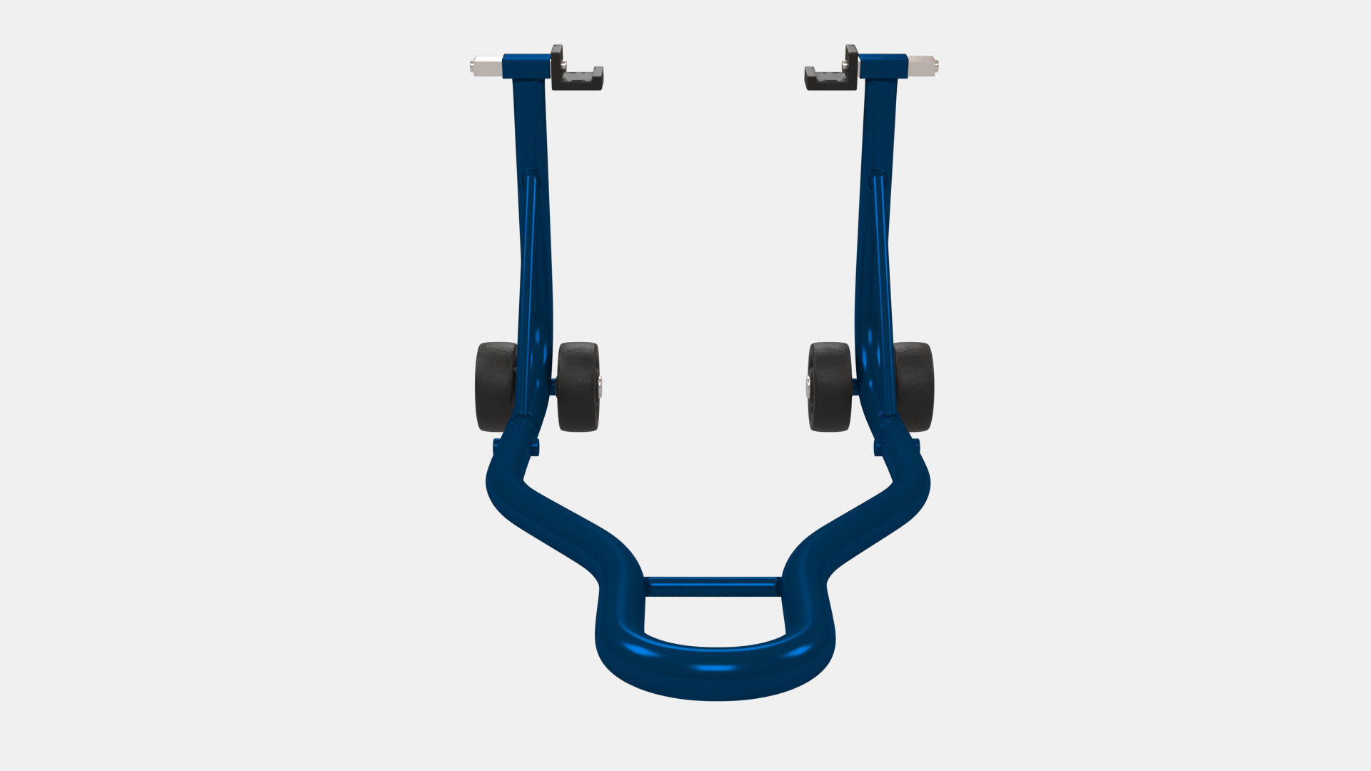 Paddock Stand Low-poly 3D model_3