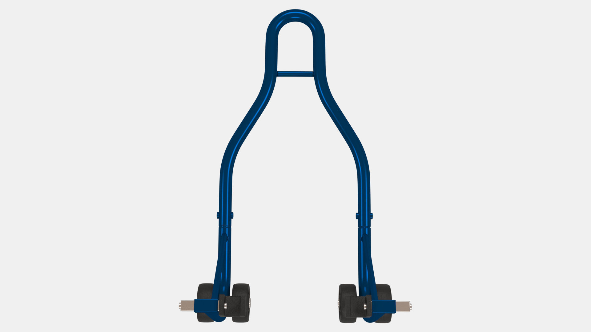 Paddock Stand Low-poly 3D model_1