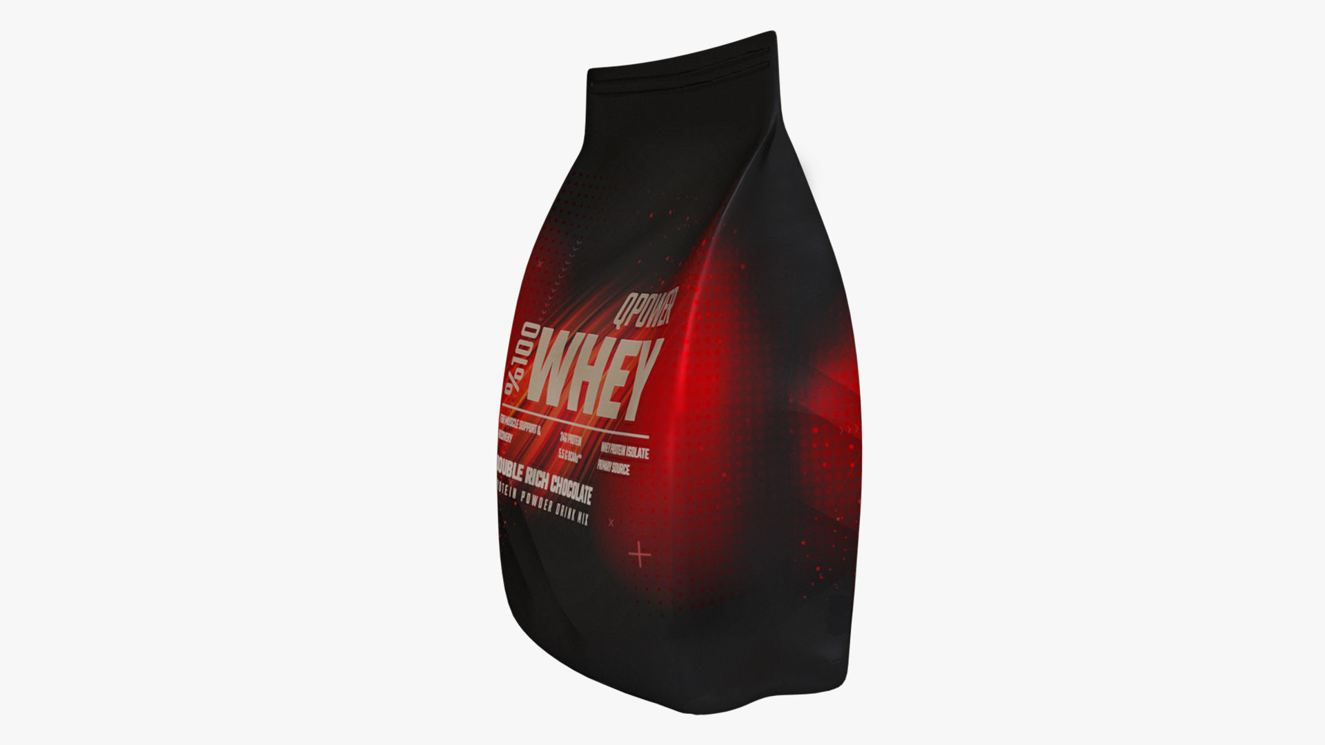 Doypack Packaging Low-poly 3D model_6